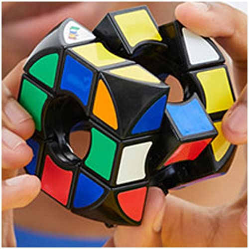 Spin Master Games, The Official Centreless 3x3 Rubik’s Void Cube, Difficult Color-Matching Puzzle Toy, Cubo de vacío Oficial de Rubik, 3 x 3, difícil Juguete de Rompecabezas a Juego (6063335)