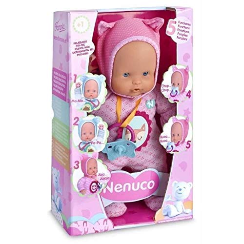 Splash Toys- Nenuco Soft 5 Funciones, Color Rosa (Splashtoys 32403)