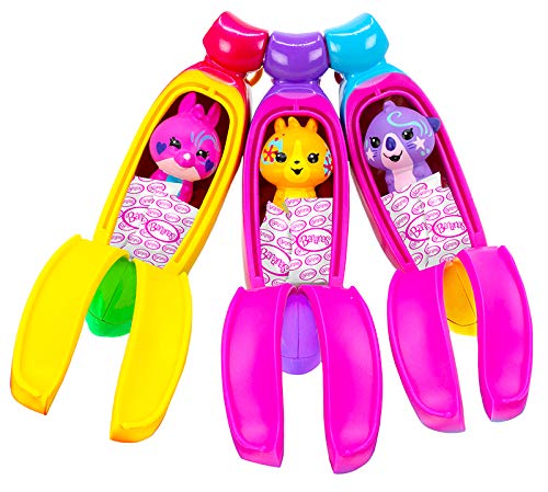 Splash Toys Pack de 3 Banana's Split (Modèle Aléatoire) -A peler comme une vraie Banane pour découvrir toutes les surprises, color (30831) , color/modelo surtido