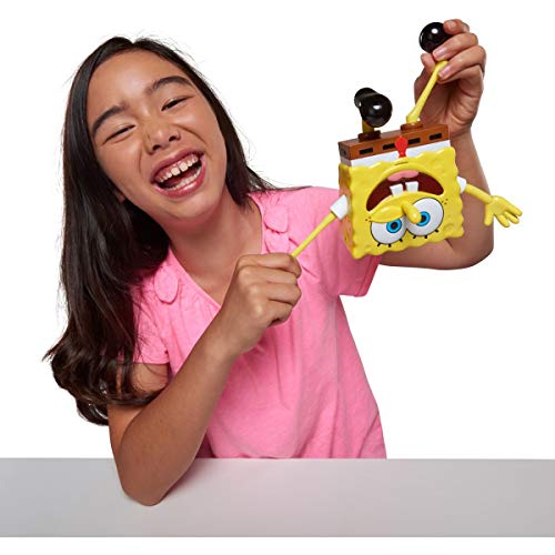 SpongeBob SquarePants El | Estiramiento | Bob Esponja Estiramiento con Sonidos | Juguete Interactivo de 7 Pulgadas