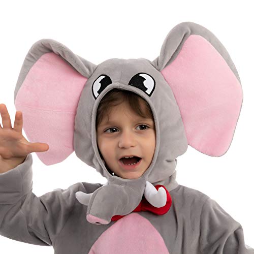 Spooktacular Creations Disfraz de elefante dulce unisex infantil (Small ( 5 – 7 yrs))