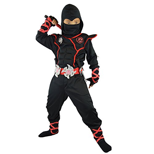 Spooktacular Creations Disfraz de Ninja para Niños (M)