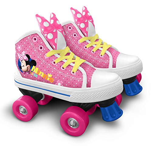 Stamp Minnie Patines 4 Ruedas, Color Rosa (J862029)