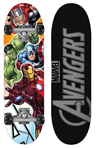 STAMP SAS Skateboard 28 X 8 Avengers Skate Board 28" x 8", Niños, Multicolored, 28 x 8