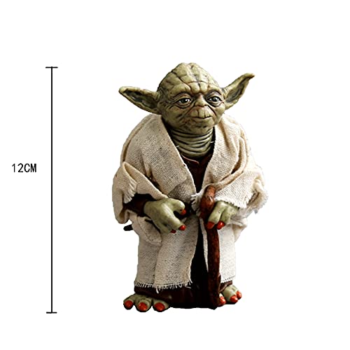 Star Wars 12cm Maestro Yoda-PVC Jugetes Figuras de Anime Modelo Arte Estatuas Decoración-Yoda