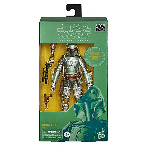 Star Wars - Black Series, Figura de Boba Fett Grafito (Hasbro, E99275L0)