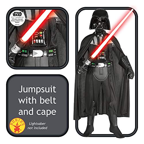 Star Wars - Disfraz de Darth Vader para niños, talla M (5-7 años) (Rubies 882014-M)