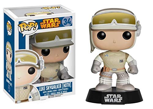 Star Wars - Figura de Vinilo Hoth Luke (Funko 4528)