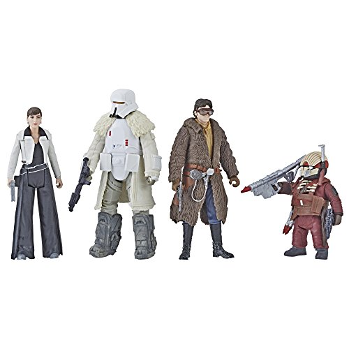 Star Wars Force Link 2.0 – Misión a Vandor-1 – Pack de 4 Figuras de 9,5 cm – Juguete