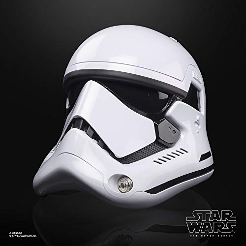 Star Wars The Black Series - First Order Stormtrooper Casco electrónico - Hasbro F00125L0