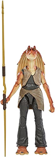 Star Wars The Black Series - Jar Jar Binks a Escala de 15 cm Amenaza Fantasma - Figura del 50.º Aniversario de Lucasfilm