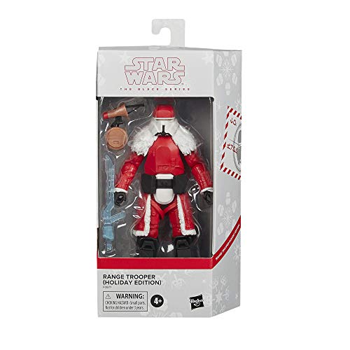 Star Wars The Black Series Range Trooper (edición Festiva) y D-O Toys, Figuras coleccionables a Escala de 15 cm, niños de 4 años en adelante