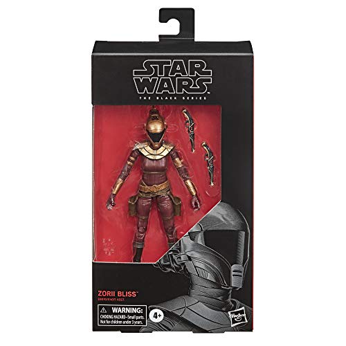 Star Wars The Black Series Zorii Bliss Toy - Figura coleccionable (15,24 cm), diseño de The Rise of Skywalker