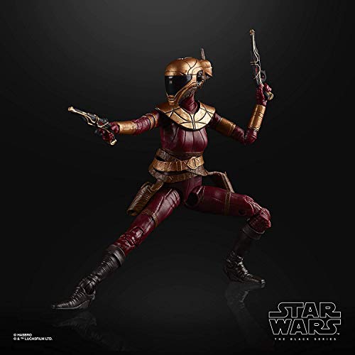 Star Wars The Black Series Zorii Bliss Toy - Figura coleccionable (15,24 cm), diseño de The Rise of Skywalker