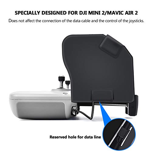 STARTRC Parasol Sun Hood para dji Air 2S /Mavic Mini 2 / Mavic Air 2 Accesorios de Controlador para 4.4-7.1 Pulgadas Pantalla de teléfono Inteligente