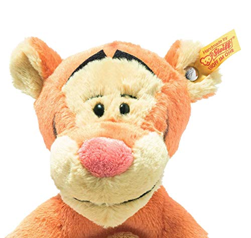 Steiff Tigger de Winnie The Pooh Soft Cuddly Friends Disney Originals Tigger - Peluche de 30 cm para niños, Suave y Lavable, Color Naranja/Beige (024535)