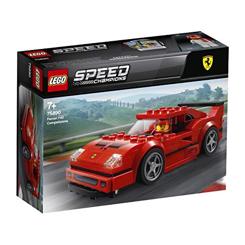 Steinchenwelt Lego Speed Champions 75890 Ferrari F40 Competizione + 75892 McLaren Senna - Juego de 2 jugadores