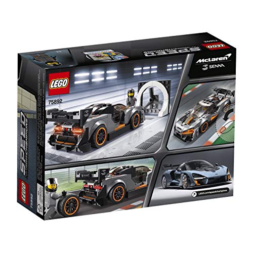 Steinchenwelt Lego Speed Champions 75890 Ferrari F40 Competizione + 75892 McLaren Senna - Juego de 2 jugadores