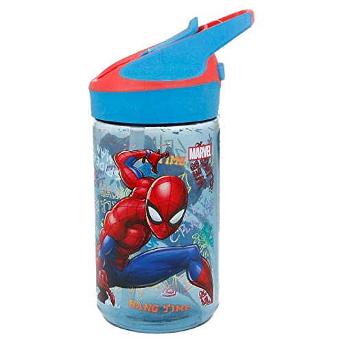 Stor Botella TRITAN Premium 480 ML | Spiderman Graffiti