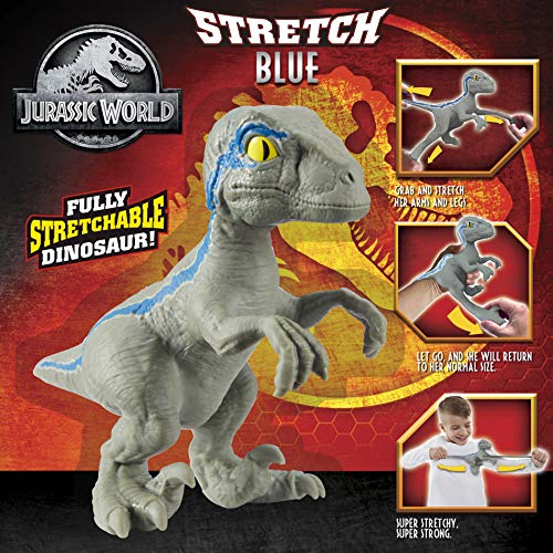 Stretch 7216 Jurassic World - Figura de acción de velocirráptor Azul