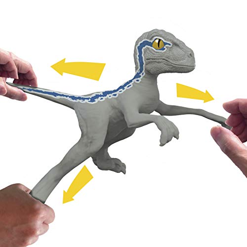 Stretch 7216 Jurassic World - Figura de acción de velocirráptor Azul