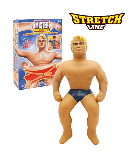 STRETCH - Mister Musculo - Muñeco Stretch Armstrong Estirable (Giochi Preziosi TRE00000)