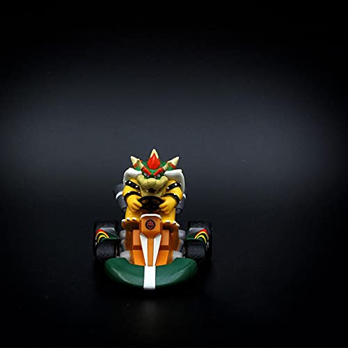 Super Mario Bros Bowser Koopa Donkey Figura De Acción Racing Kart Mario PVC Modelo Juguetes Figura De Juego 9Cm En Caja