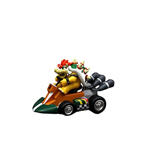 Super Mario Bros Bowser Koopa Donkey Figura De Acción Racing Kart Mario PVC Modelo Juguetes Figura De Juego 9Cm En Caja