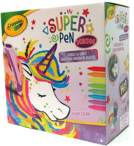 SUPER PEN Crayola Unicornio Neon 25-0505 - 1 unidad