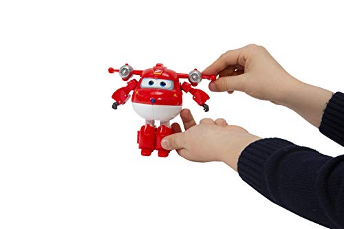 Super Wings- Caja de 3 Transforming 12 cm - Sede 4 Jett Paul Supercharge/Bucky, EU740203