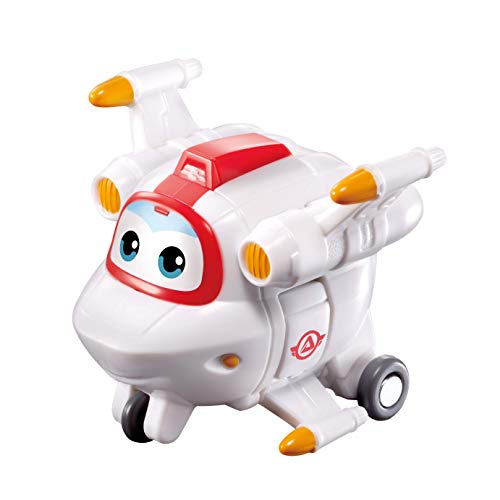 Super Wings EU720040G Transform-a-Bots - Transformador (4 Unidades, Rescue Dizzy, Rescue Zoey, Astra, Space Astro)