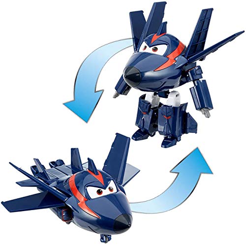 Super Wings EU720223 Transforming Agent Chace, Color Blue