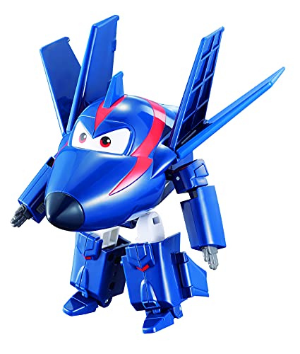 Super Wings EU720223 Transforming Agent Chace, Color Blue