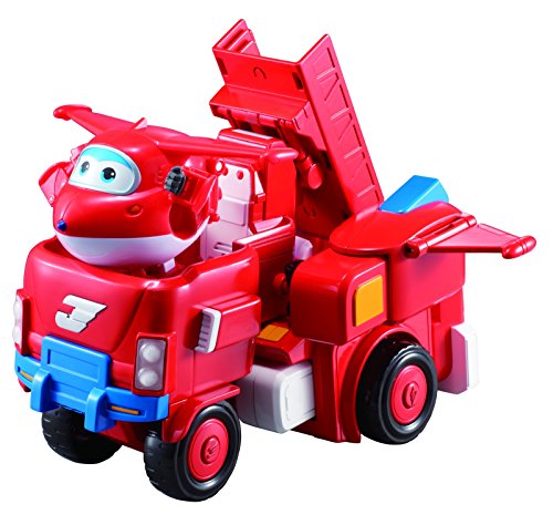 Super Wings EU720331 Transforming Fahrzeug inklusive Jett, Groß