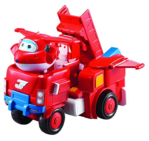 Super Wings EU720331 Transforming Fahrzeug inklusive Jett, Groß