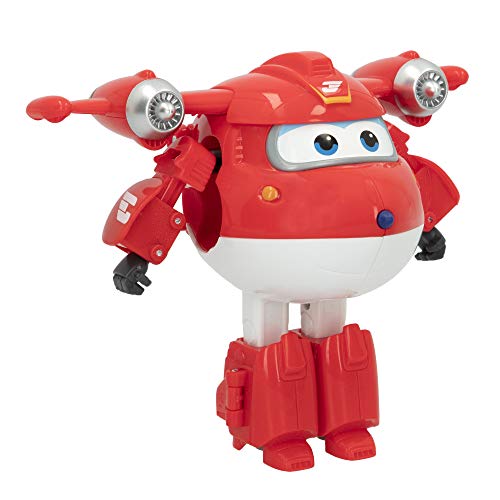 Super Wings - Figura Jett Super Wings transformable, Superwings transformables, Figuras de juguete, Robot Avión Juguete, Superwings transformables, Super Alas, Avión juguete, Super Wings juguetes