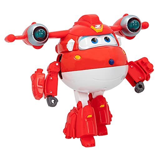 Super Wings - Figura Super Charge luz & Sonido, Jett (ColorBaby, 85394)