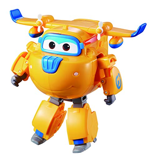 Super Wings Juego de 4 Piezas – Aviones Figuras niños – Robots transformables del Dibujo Animado Juguete Infantil a Partir de 3 años – 12 cm (Auldey EU730206)