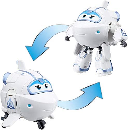 Super Wings Superwings Transforming Astra - Figura de avión y Robot Transformable del Dibujo Animado Juguete para niños a Partir de 3 años – 12 cm, EU720224