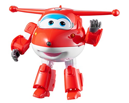 Super Wings Transform ‘n Talk Jett vehículo de juguete - vehículos de juguete (Rojo, Color blanco, 4 año(s), 9 año(s), Niño/niña, 14 pieza(s), Interior)