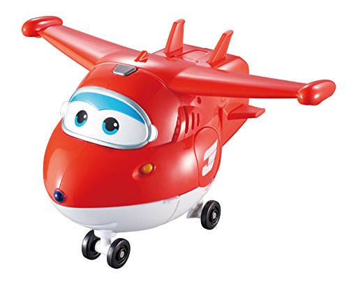 Super Wings Transform ‘n Talk Jett vehículo de juguete - vehículos de juguete (Rojo, Color blanco, 4 año(s), 9 año(s), Niño/niña, 14 pieza(s), Interior)