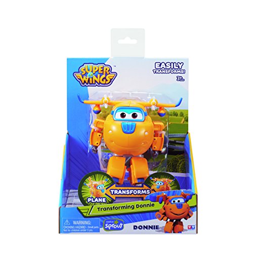 Super Wings YW710220 Transforming Donnie, color azul (AuldeyToys , color/modelo surtido