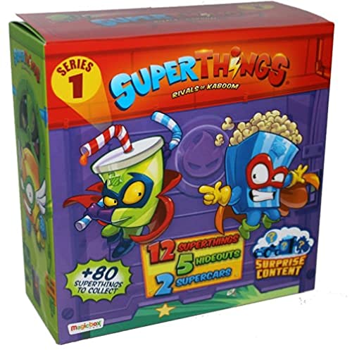 SUPERTHINGS RIVALS OF KABOOM Surtido edición Limitada Big Box Aleatorio de 19 Unidades de Superthings Serie 1