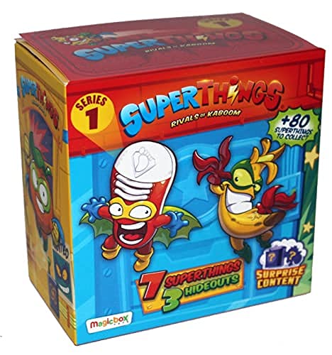 SUPERTHINGS RIVALS OF KABOOM Surtido edición Limitada Small Box Aleatorio de 10 Unidades de Superthings Serie 1