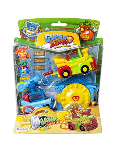 Superzings - Mission: Bank Asault + - Rivals of Kaboom: Bakery Mission (Magic Box INT Toys SZS0401)