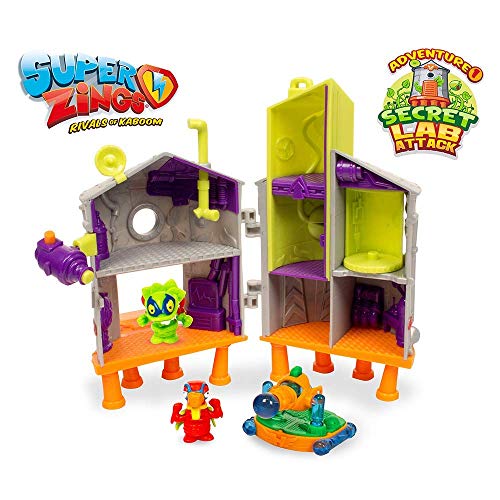 Superzings-Playset Adventure 1 Laboratorio Secreto, color surtido, única (Magic Box PSZSP114IN01)