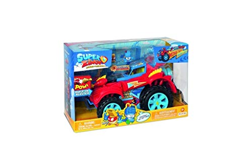 SuperZings - Playset Camión Villano (PSZSD112IN30) con Vehículo y 2 Figuras Coleccionables + PlaySet Héroe Truck (PSZSP112IN20) con Vehículo y 2 Figuras Especiales