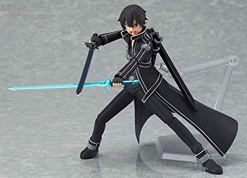 Sword Art Online Figuras KIRITO Móvil Figura De Acción - Cara Variable Modelo PVC De Los Juguetes Animados Carácter 14cm Kirito Kirito