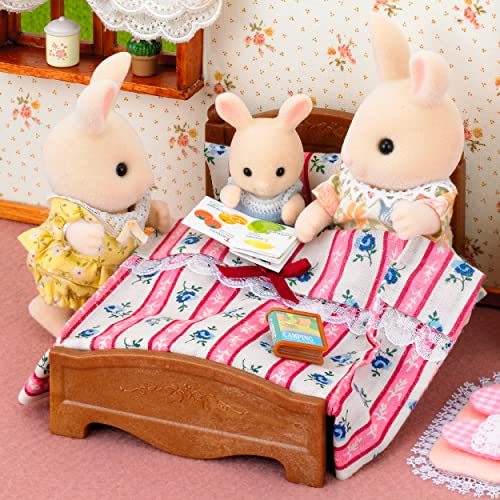 Sylvanian Families - 4108 - Milk Rabbit Family Mini muñecas y Accesorios