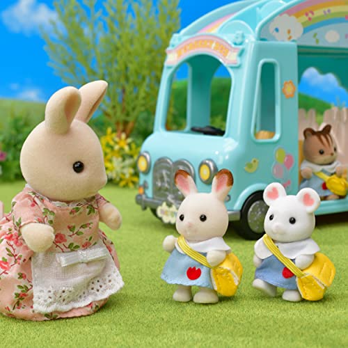 Sylvanian Families - 4108 - Milk Rabbit Family Mini muñecas y Accesorios